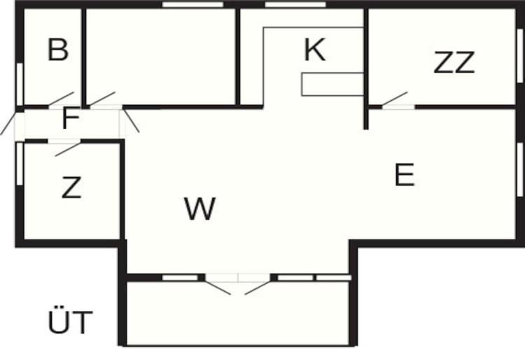 6 Person Holiday Home In Ansager Exterior photo